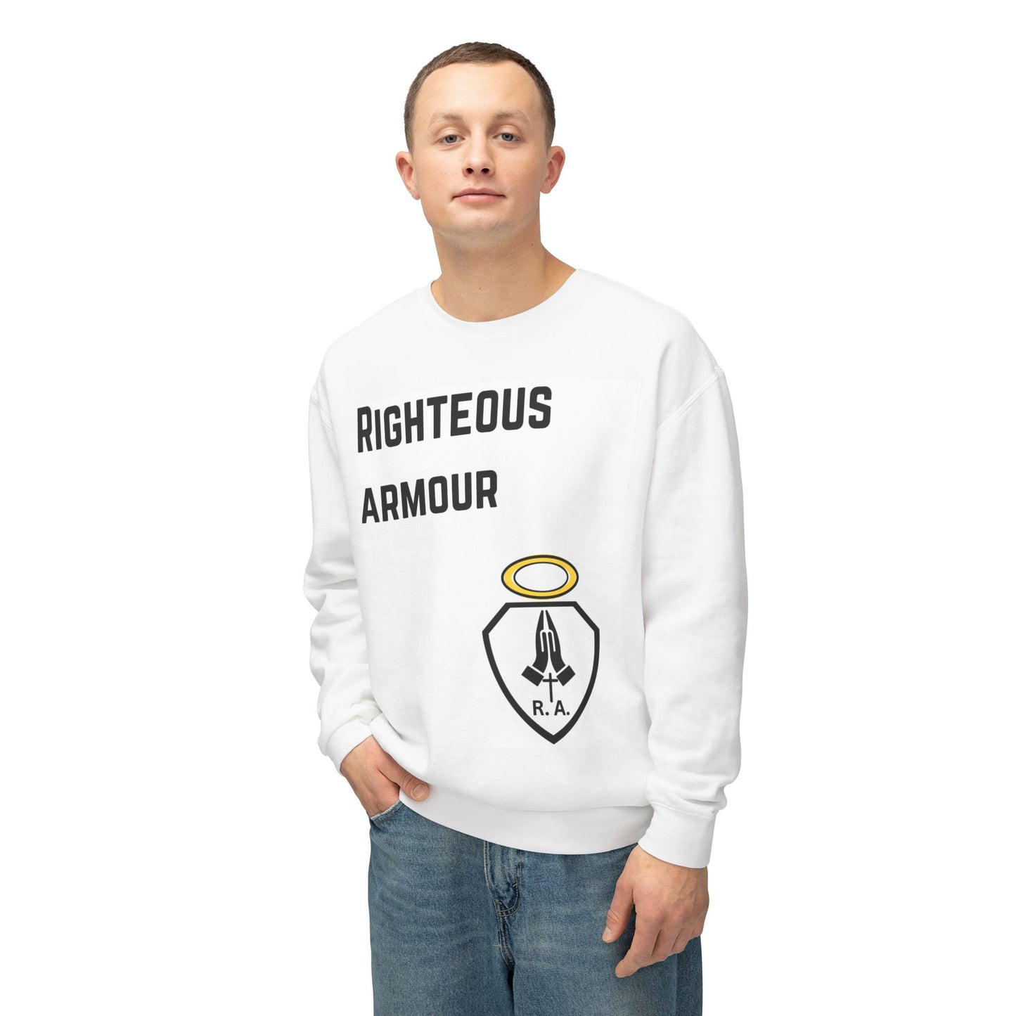 **Righteous Armour** Lightweight Crewneck Sweatshirt
