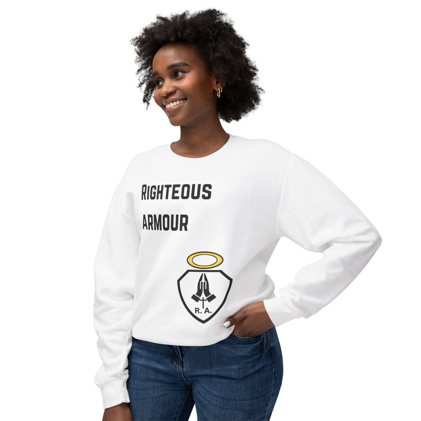**Righteous Armour** Lightweight Crewneck Sweatshirt