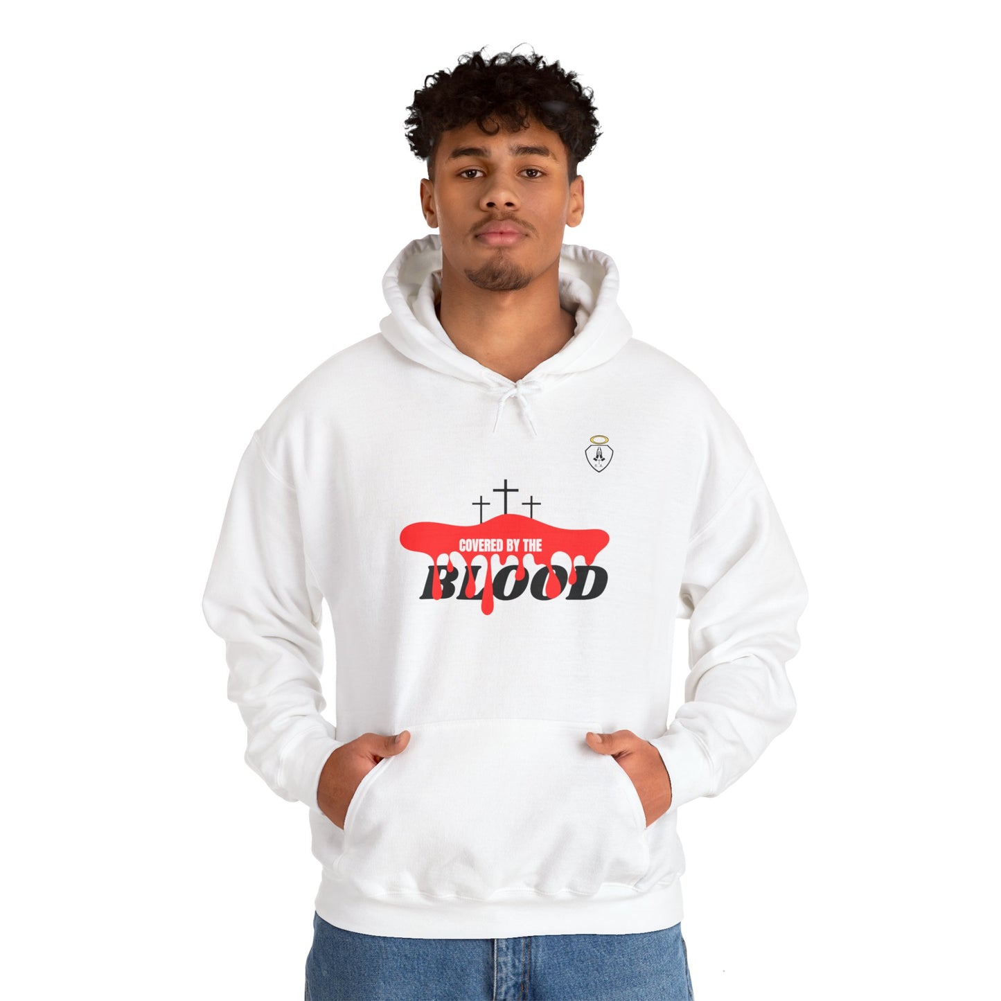 Covered by the BLOOD*** Hooded Sweatshirt